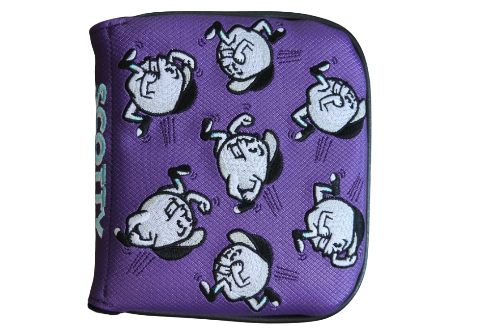 Scotty Cameron Circle T Purple Baller Boy Mid Square Headcover
