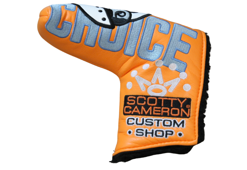 Scotty Cameron Orange Custom Shop Champs Choice Blade Headcover