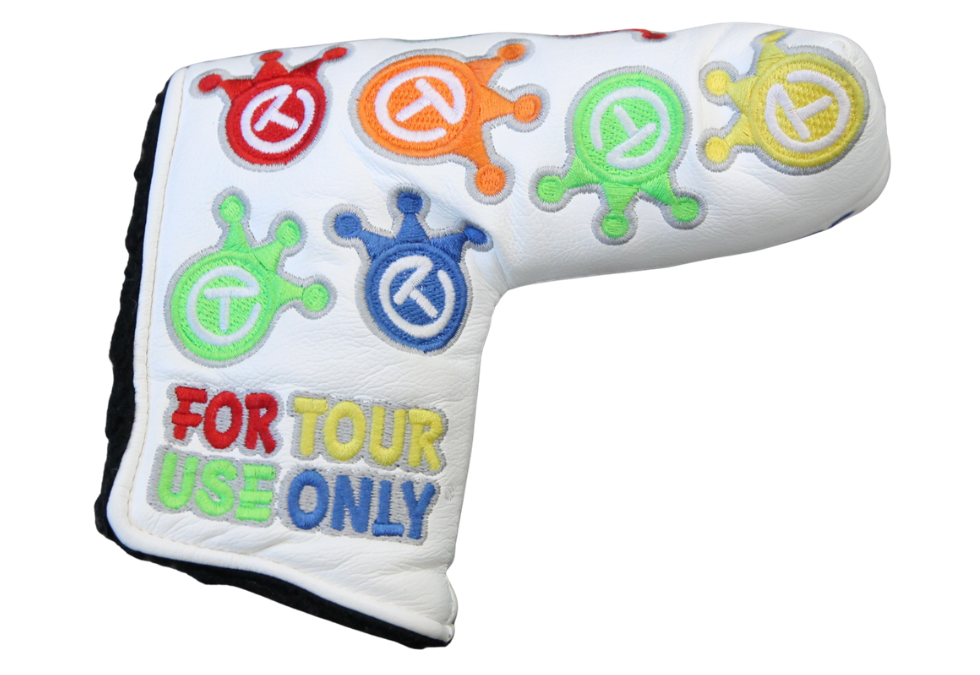Scotty Cameron Circle T White Dancing Paint Splash Crowns Blade Headcover