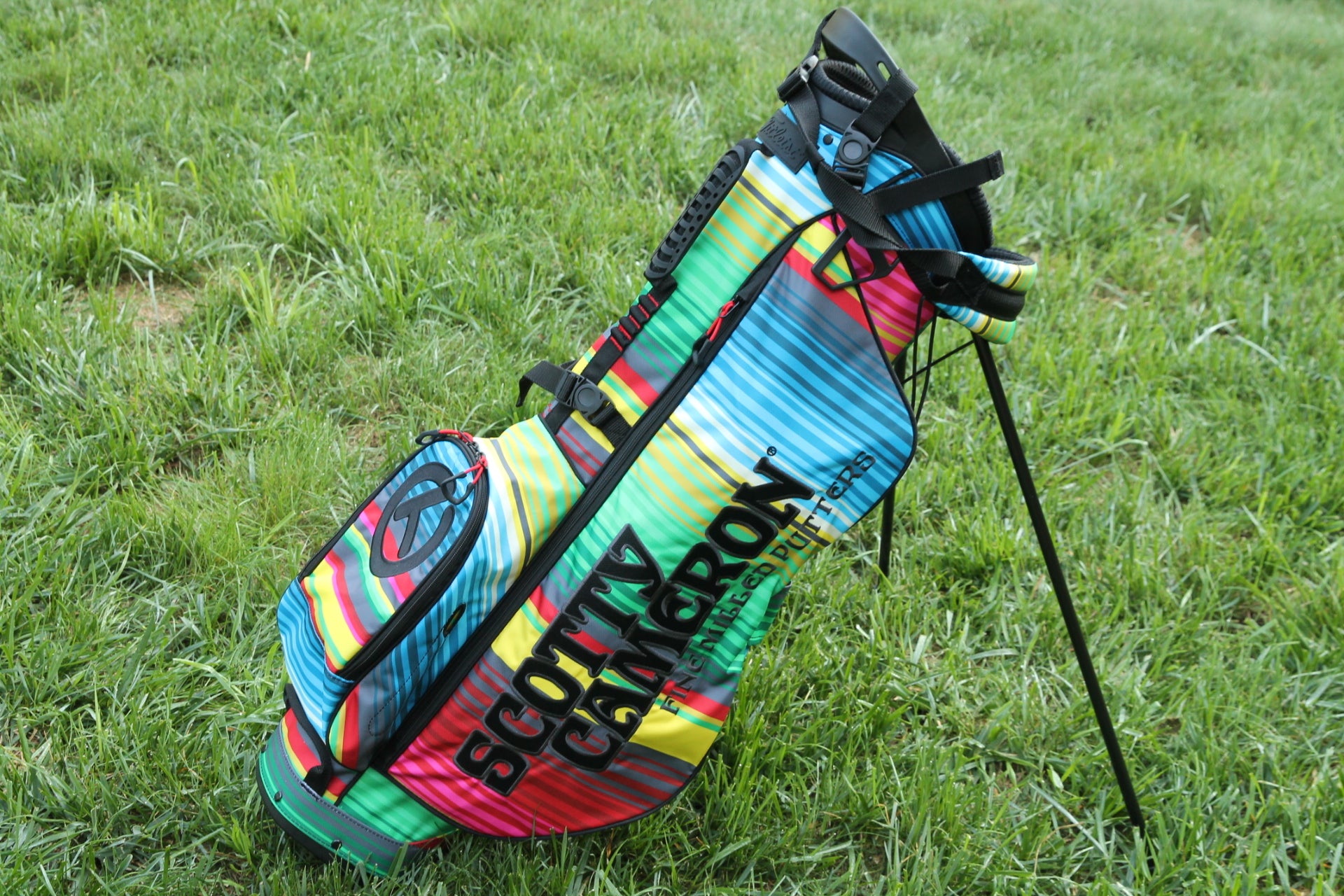 New Scotty Cameron Circle T Wanderer Serape Carry Bag