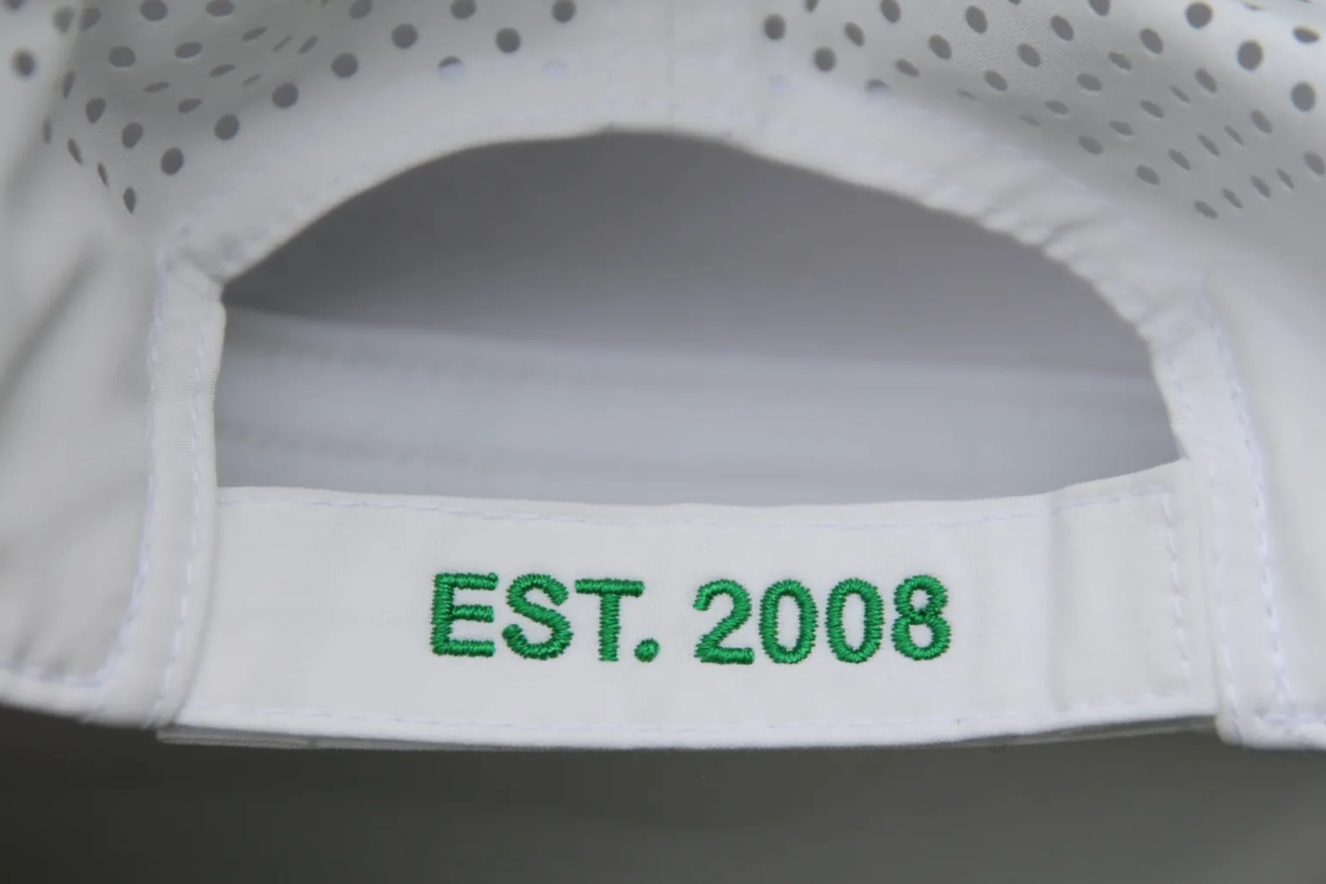 Peoples Golf White Perforated Hat