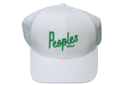Peoples Golf White Perforated Hat