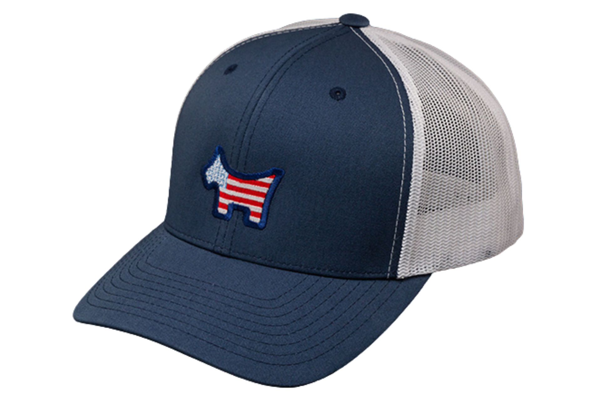 New Scotty Cameron Snapback Navy/White Scotty Dog Mesh Hat