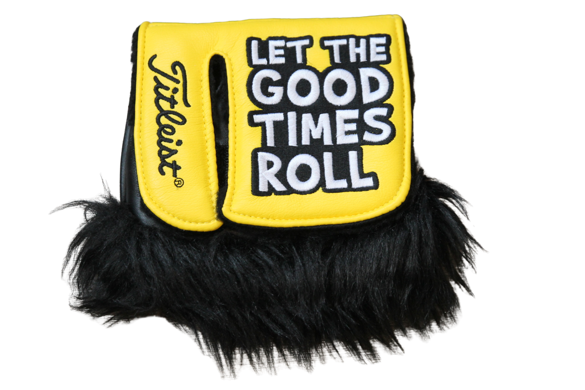 Scotty Cameron Gallery Exclusive Yellow XL Mallet "Let the Good Times Roll" Headcover