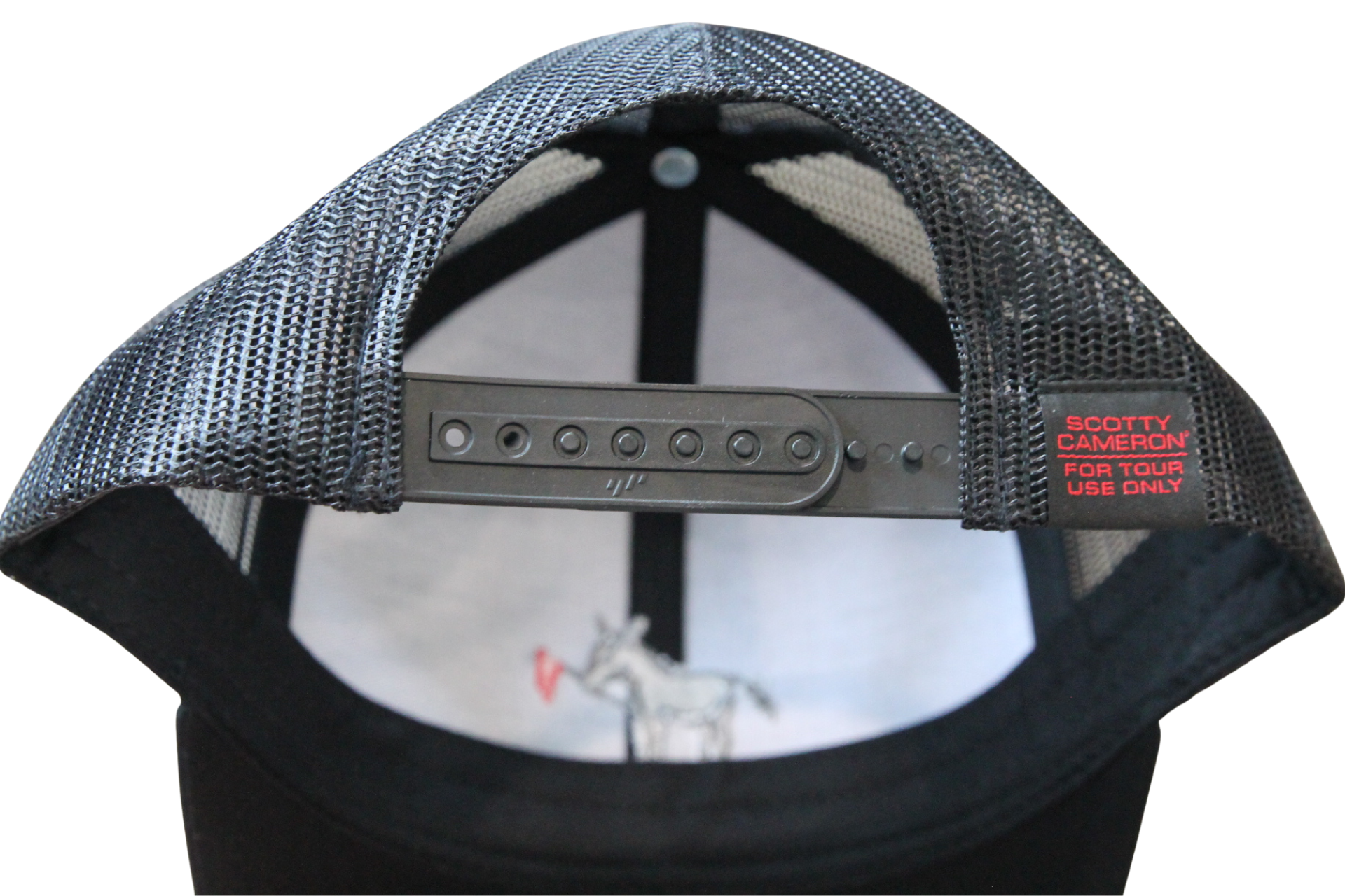 New Scotty Cameron Snapback Black Jack the Donkey Mesh Hat