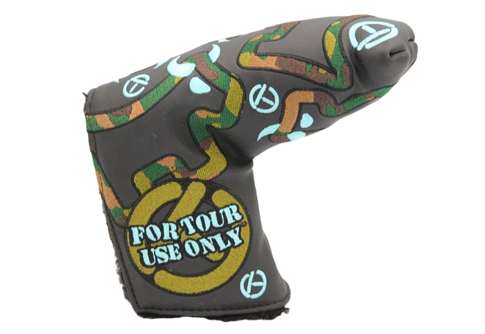 Scotty Cameron Circle T Tiffany Camo Bulldog Blade Headcover