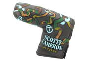 Scotty Cameron Circle T Tiffany Camo Bulldog Blade Headcover