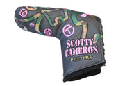 Scotty Cameron Circle T Pink Camo Bulldog Blade Headcover