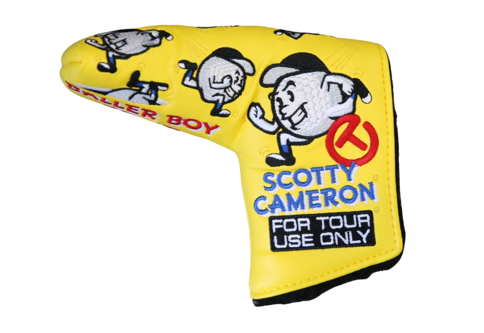 Scotty Cameron Circle T Yellow Baller Boy Blade Headcover