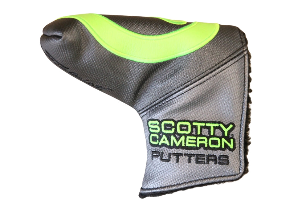 New Scotty Cameron Circle T Lime Green Mid Mallet Industrial Headcover