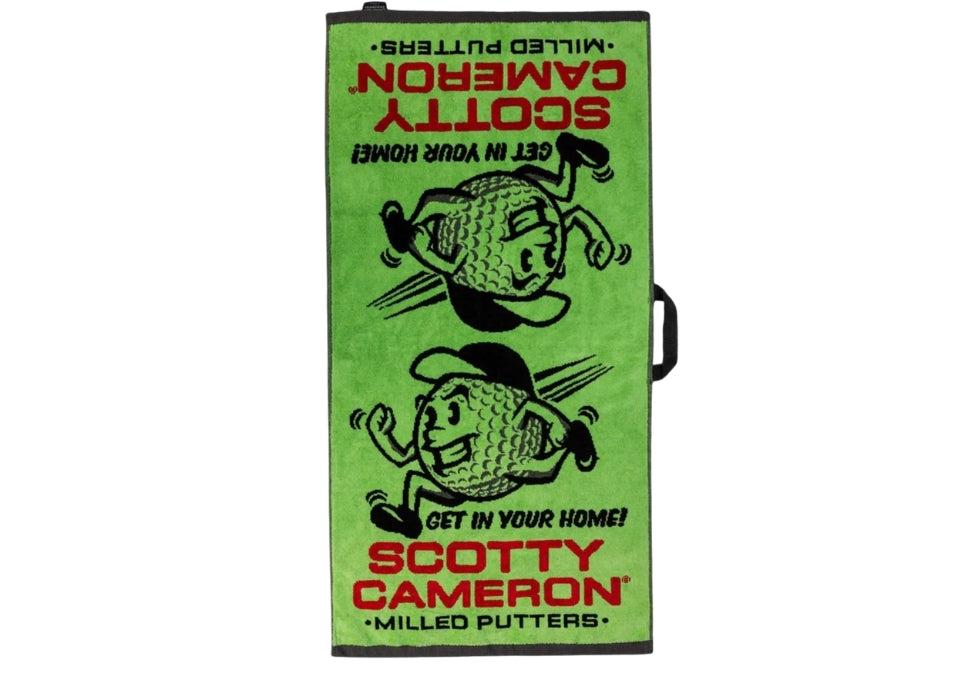 New Scotty Cameron Lime Green Baller Boy Towel