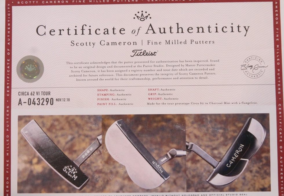 Scotty Cameron Circa 62 No.6 35"