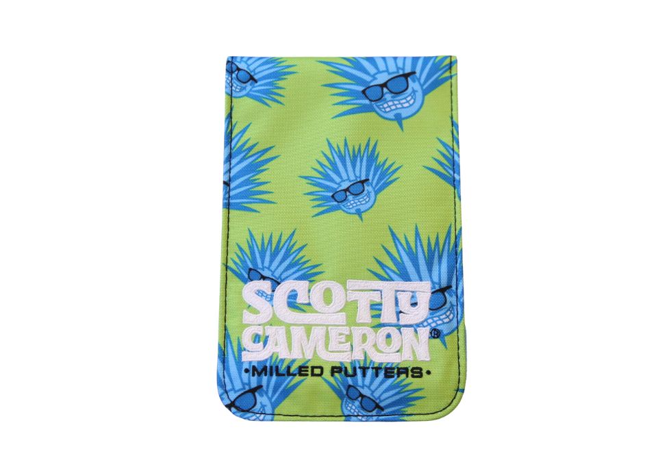 New Scotty Cameron Lime Green Agave Man Scorecard Holder