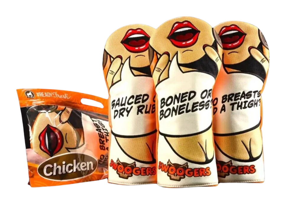 Swag Golf's "Swoogers Swagatha" Driver Cover "Thigh" Version