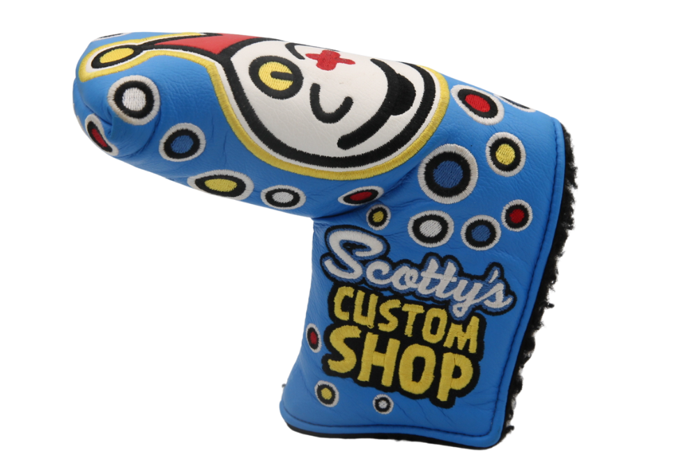 Scotty Cameron 2015 Jackpot Johnny Custom Shop Turbo Blue Head Cover
