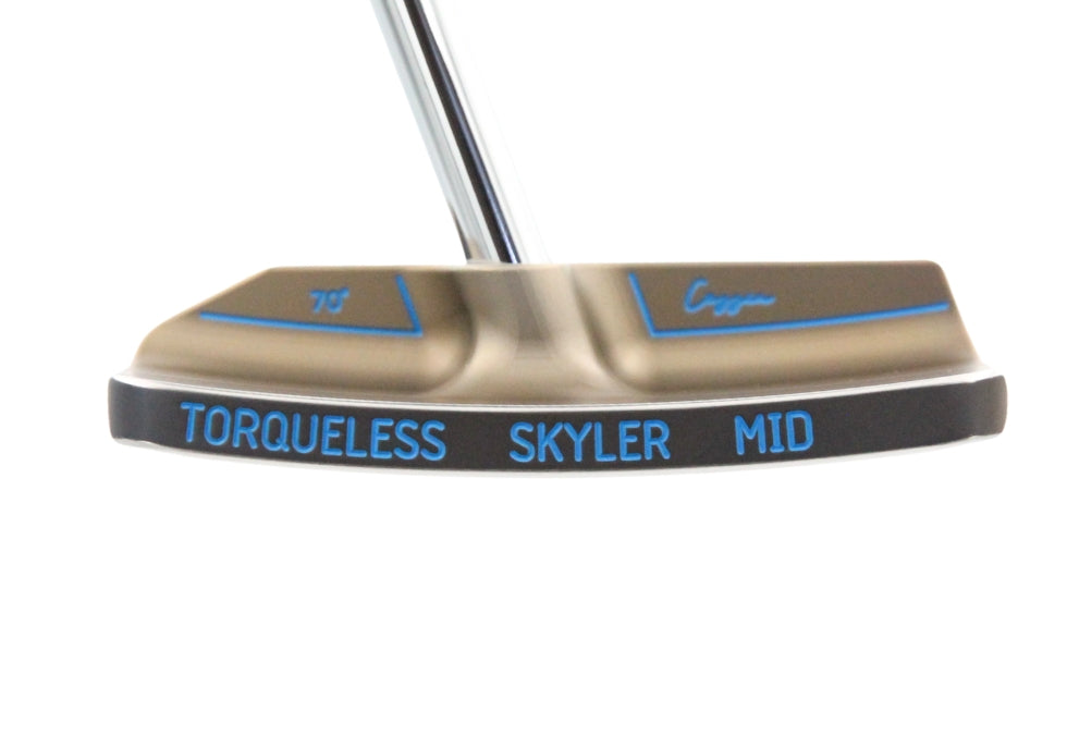 CMDGolfco Clean Collection Torqueless Skyler Mid Putter 35"