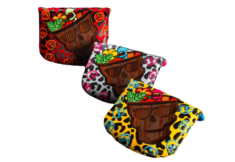 Mai Tai Skull Mallet Cover (White)