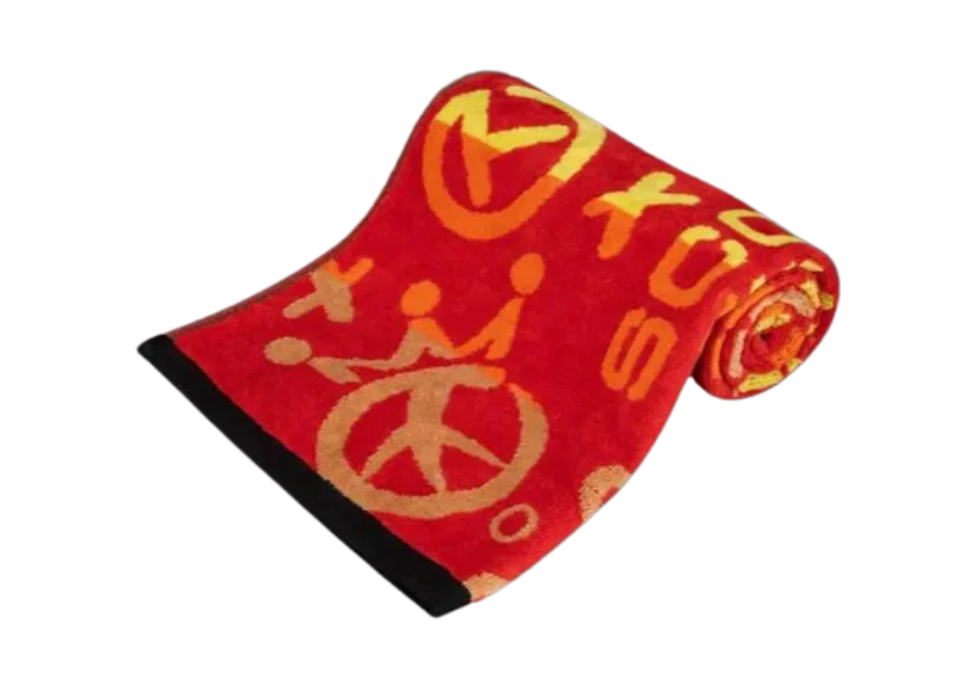 Scotty Cameron 2025 Crown Crew Towel Golf Colorful Red Yellow