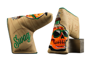 Swag Golf's "Whiskey Bottle Skull" Blade Cover (Green)