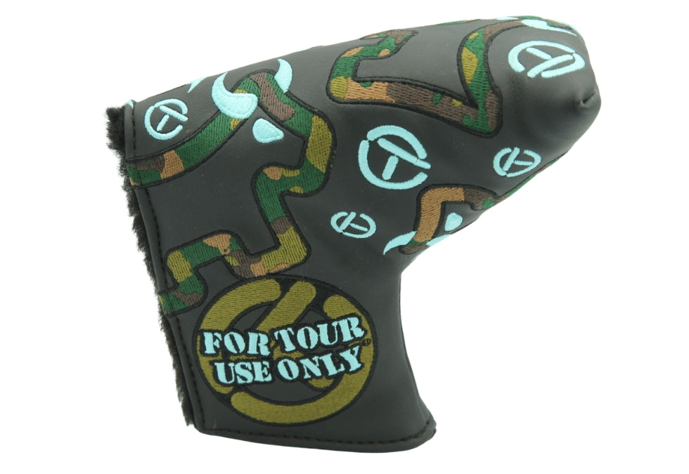 Scotty Cameron Circle T Tiffany Camo Bulldog Mid Mallet Headcover