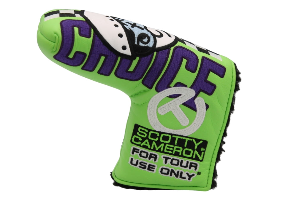 Scotty Cameron Circle T Lime Green Champs Choice Blade Headcover