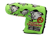 Scotty Cameron Circle T Lime Green Baller Boy Blade Headcover