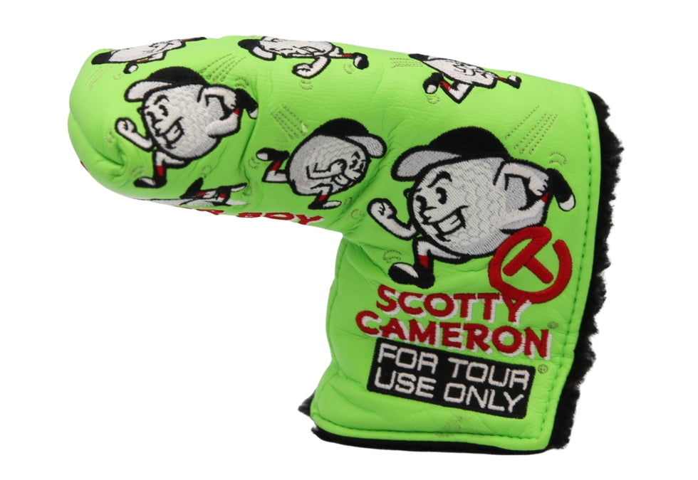 Scotty Cameron Circle T Lime Green Baller Boy Blade Headcover