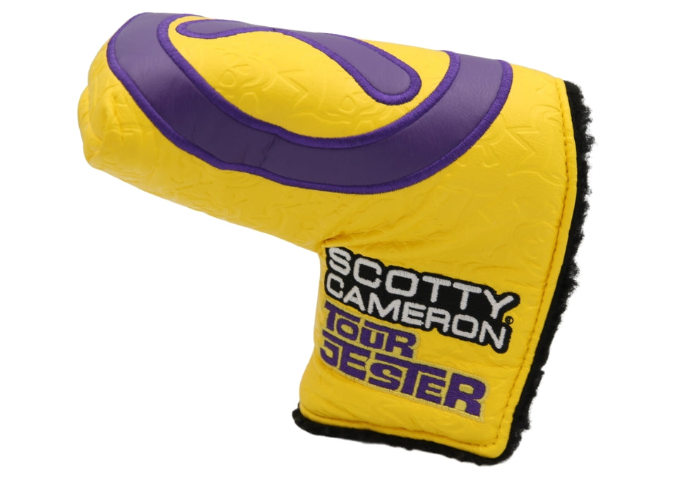 Scotty Cameron Circle T Jester Kobe Yellow Mid Mallet Headcover