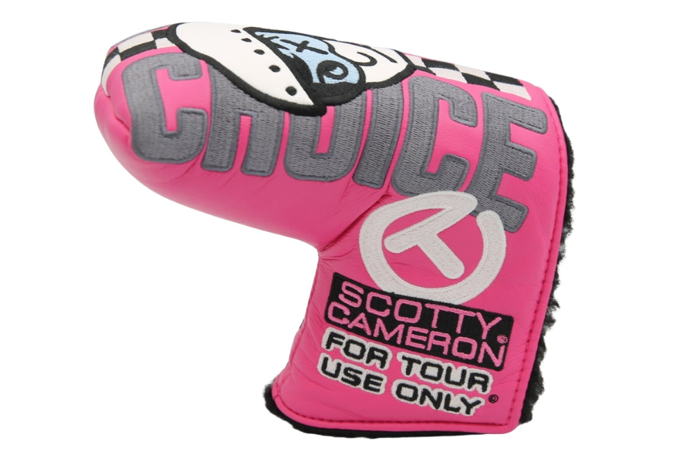 Scotty Cameron Circle T Pink Champs Choice Mid Mallet Headcover