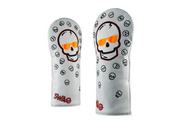 Swag Golf "Orange Flare Skull" Driver Headcover