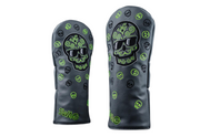 Swag Golf "Sugar Skull Gray and Green" Driver Headcover