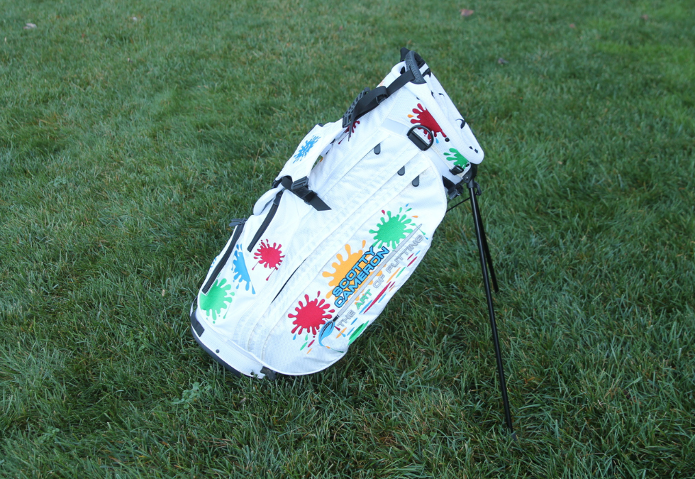 Scotty Cameron White Paint Splash Stand Bag