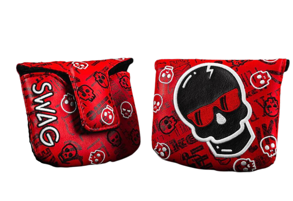 Swag Golf "Sunday Skull 002" Mallet Headcover