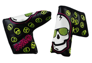 Swag Golf "PINK & BOLT ECLIPSE SKULL" Blade Headcover
