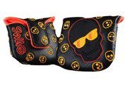 Swag Golf "ORANGE FLARE SKULL" Mallet Special Headcover