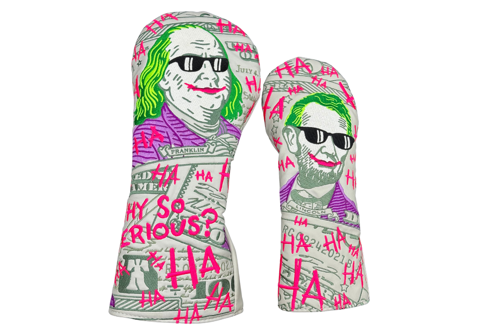 Swag Golf's "DEFACED" Wood Cover Set