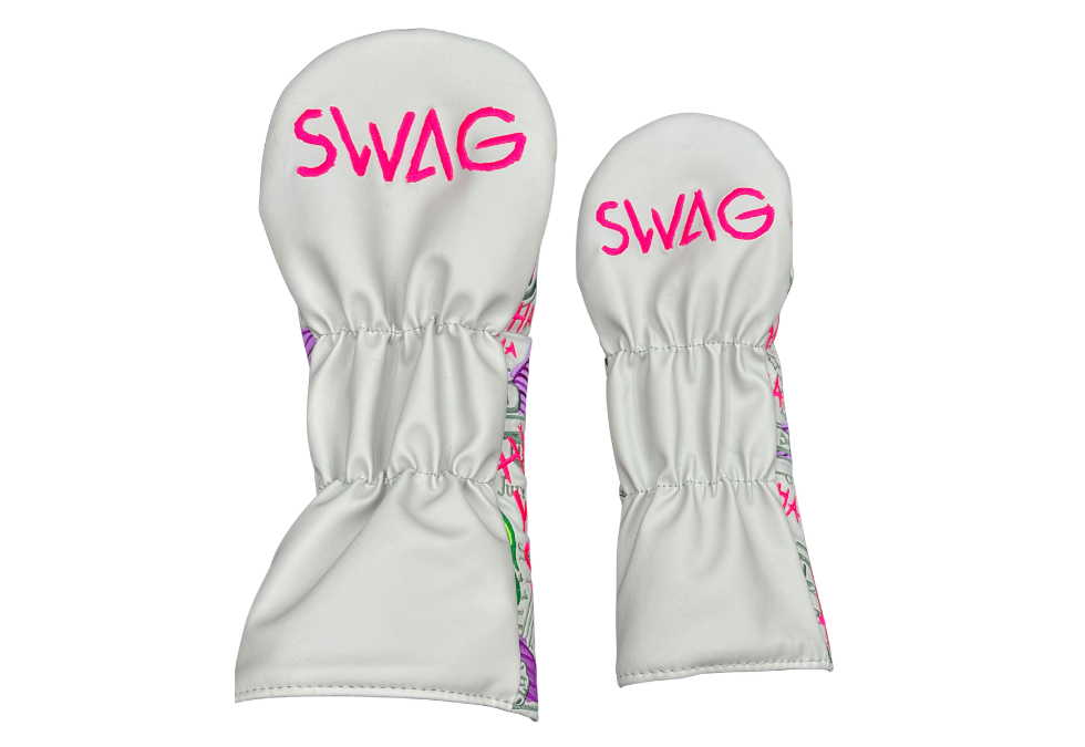 Swag Golf's "DEFACED" Wood Cover Set