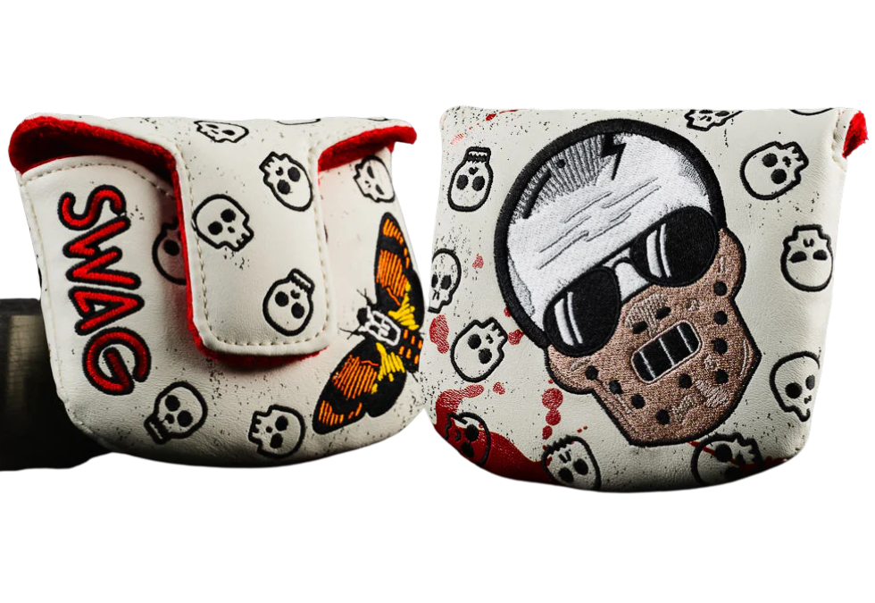 Swag Golf's "HANNISKULL LECTER SPECIAL" Mallet Cover