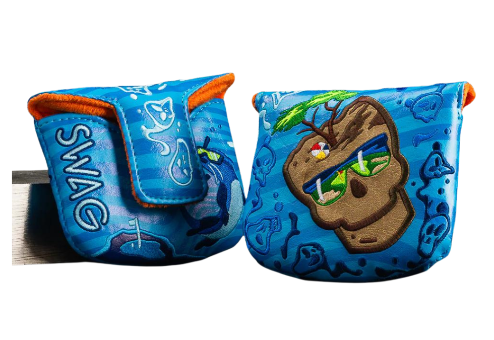 Swag Golf's "SKULLPRESS 3.0" Mallet Cover