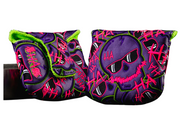 Swag Golf's "DEFACED STACKED SKULLS 2.0" Mallet Cover