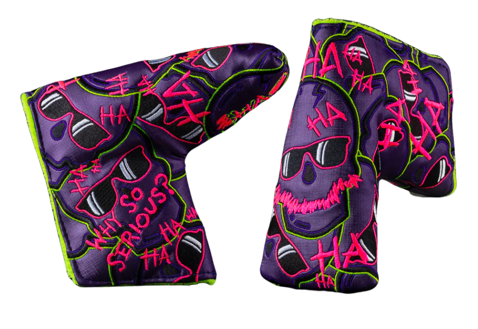 Swag Golf's "DEFACED STACKED SKULLS 2.0" Blade Cover