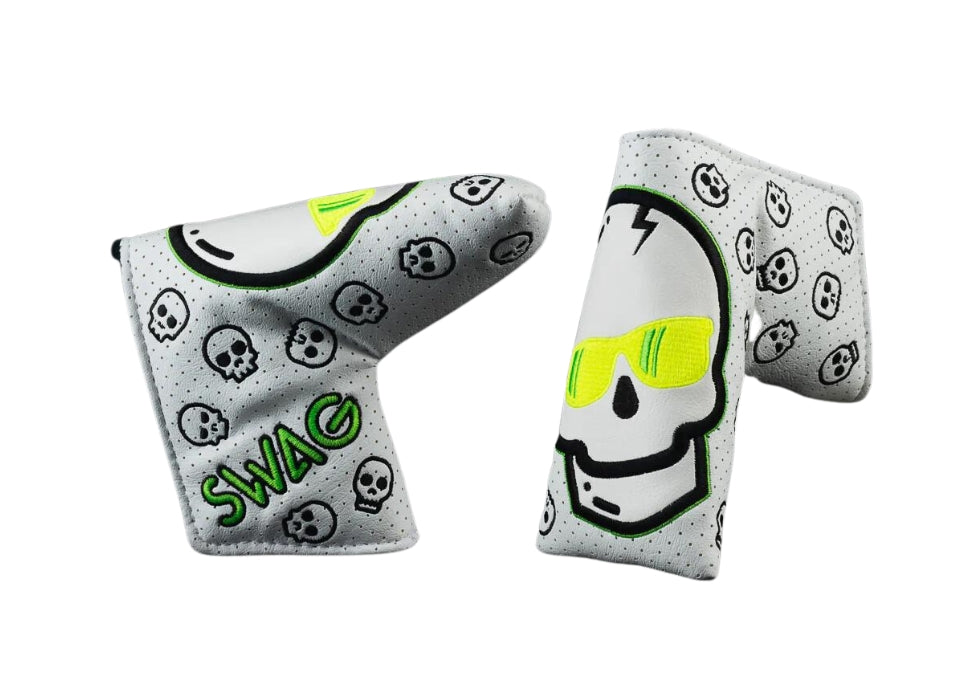 Swag Golf "Ecto Flare Skull" Blade Headcover