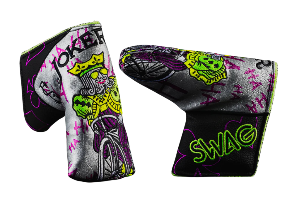 SWAG Golf Defaced Bicycle Joker King Mallet Cover