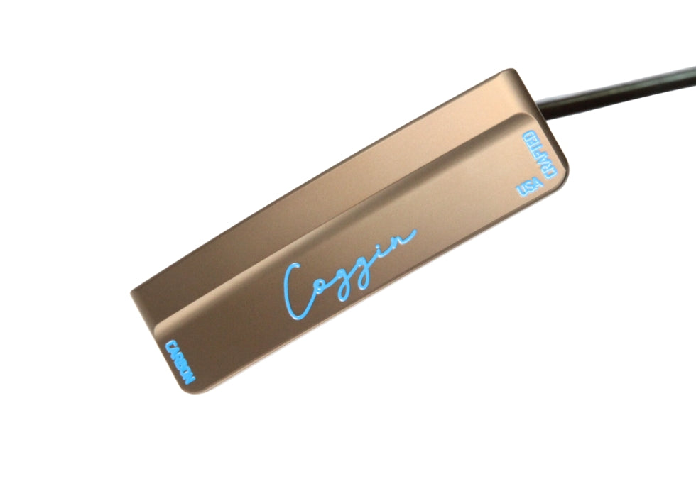 CMDGolfco / Coggin Clean Collection Skyler Putter Torched Bronze 35"