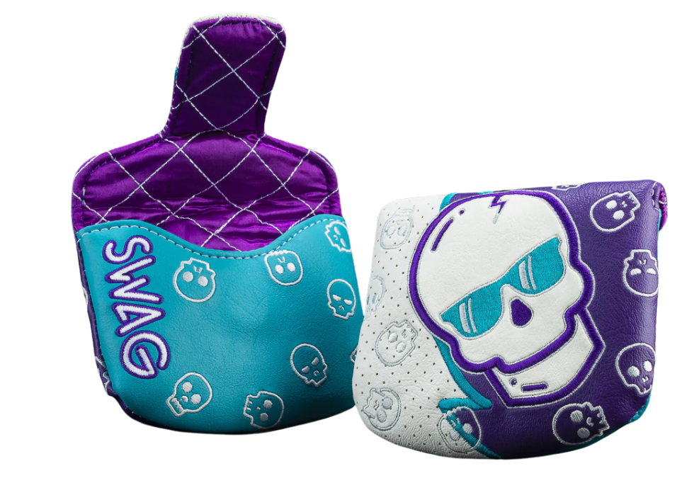 Swag Golf's "CAROLINA BUZZ SKULL" Mallet Cover