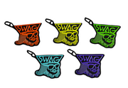 Swag Golf's "KING OF SWAG" Keychain (Orange)