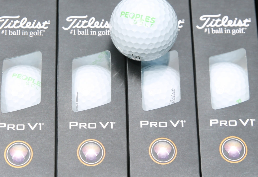 1 Dozen Peoples Golf Titleist Pro V Balls
