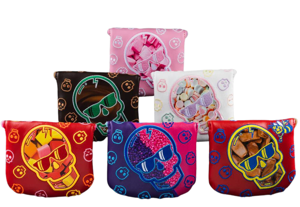 Swag Golf "Candy Skull Mallet 2022" Headcover Set