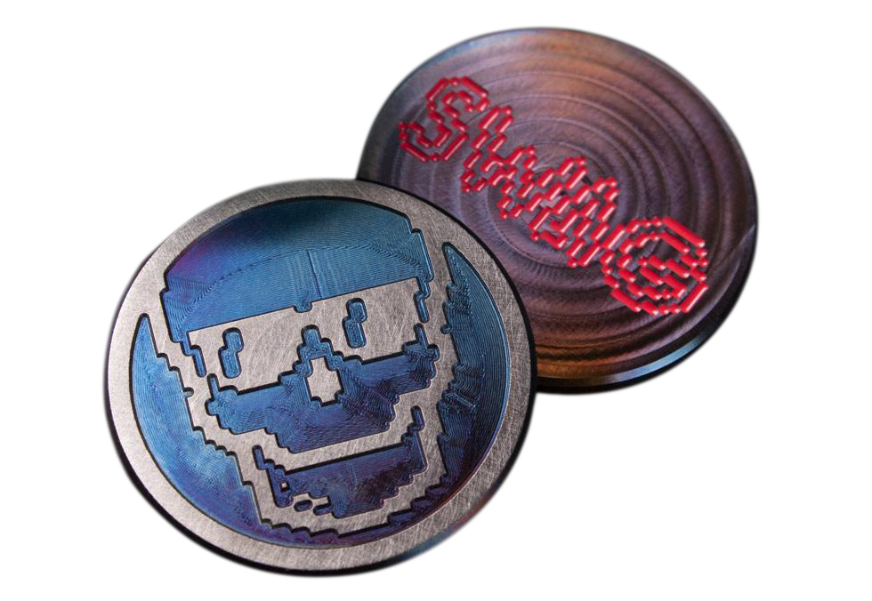 Swag Golf "8 Bit Skull" Marker