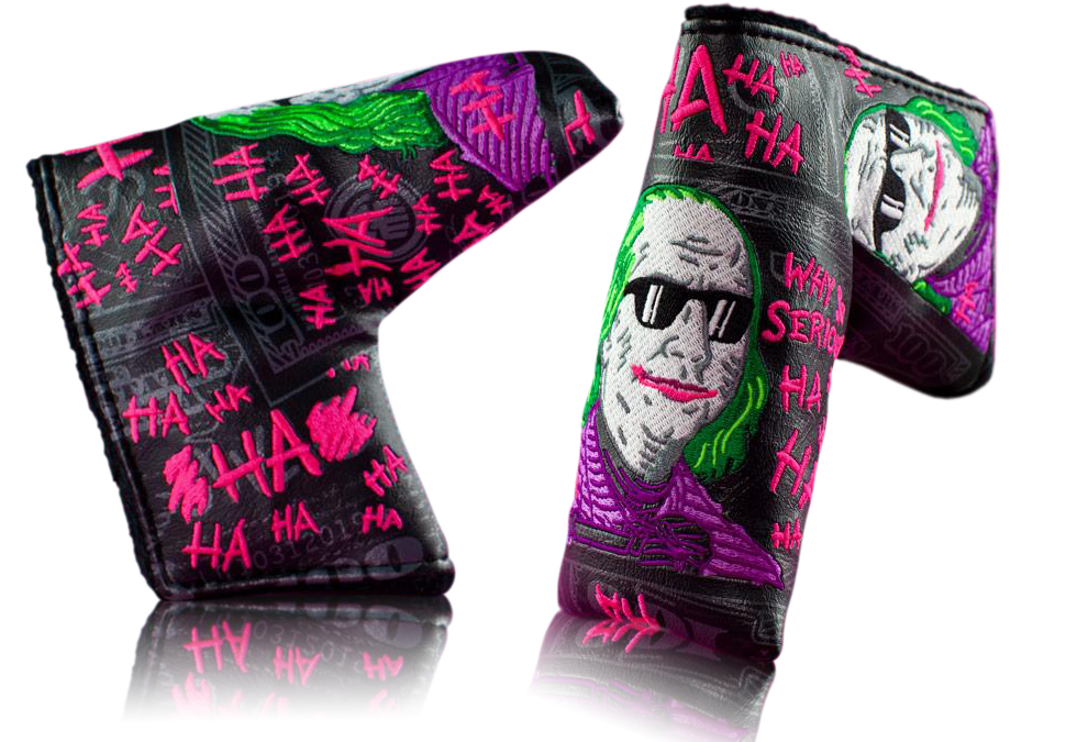 Swag Golf "Midnight Defaced Franklin" Blade Headcover